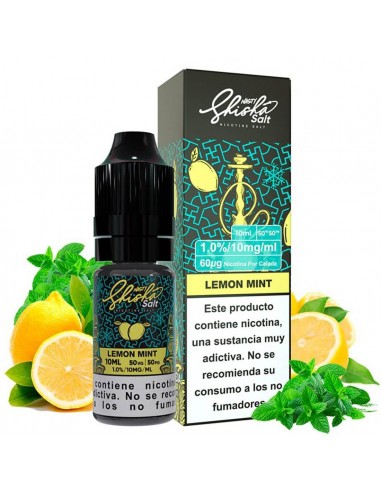 Sales de nicotina Lemon Mint 10ml - Nasty Juice Shisha Salt