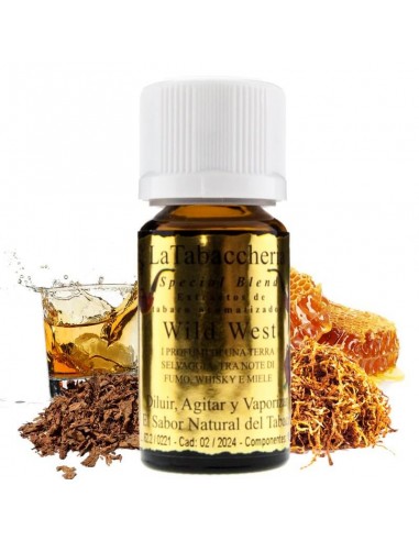 Aroma Orgánico Wild West 10ml - La Tabaccheria Special Blend