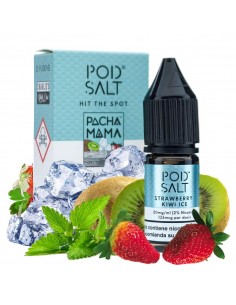 Pacha Mama Strawberry Kiwi Ice - Pod Salt Fusions