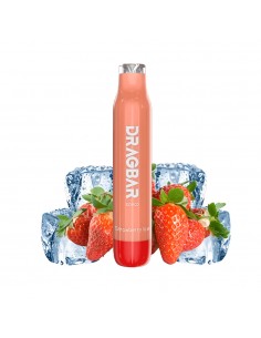 Pod desechable Dragbar Strawberry Ice 600 puffs - Zovoo