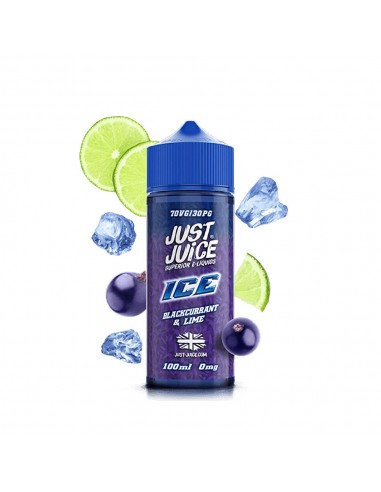 Líquido Blackcurrant Lime Ice 100ml - Just Juice