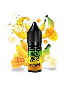 Líquido Banana & Mango 50-50 10ml - Just Juice Iconic Fruit