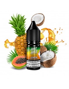 Nic Salt Papaya, Pineapple & Coconut 10ml - Just Juice Exotic Fruits