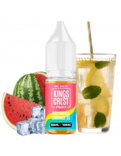 Sales de nicotina Watermelon Lemonade Ice 10ml - Kings Crest Salts