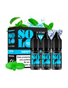 Sales Menthol Ice 3x10ml - Solo Salts by Bombo