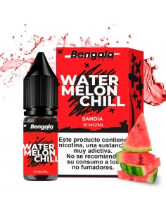 Sales de nicotina Watermelon Chill 10ml - Bengala Salt