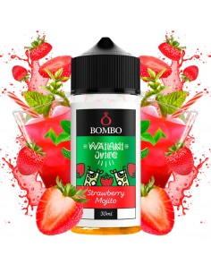 Líquido Strawberry Mojito 100ml - Wailani Juice by Bombo