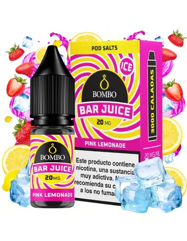 Pink Lemonade Ice 10ml - Bar Juice by Bombo