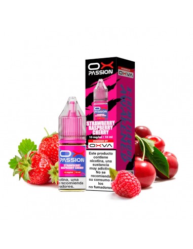 Strawberry Raspberry Cherry 10ml - Oxva Ox Passion Salts