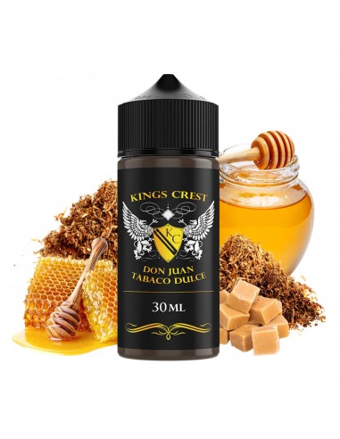 Aroma Don Juan Tabaco Dulce 30ml (Longfill) - Kings Crest