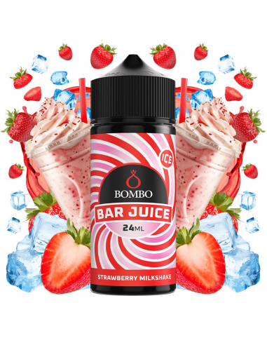 Aroma Strawberry Milkshake Ice 24ml (Longfill) - Bombo Bar Juice