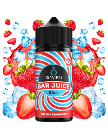 Aroma Super Strawberry Ice 24ml (Longfill) - Bombo Bar Juice