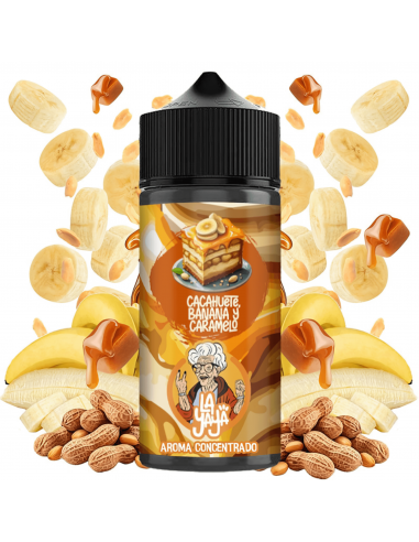 Aroma Cacahuete Banana y Caramelo 30ml (Longfill) - La Yaya