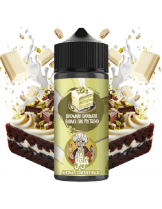 Aroma Brownie Chocolate Blanco con Pistacho 30ml120 (Longfill) - La Yaya