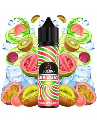 Aroma Kiwi Guava Passion Ice 12ml (Longfill) - Bombo Bar Juice