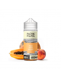 Aroma Peach Papaya Coconut 30ml – Pachamama Longfill