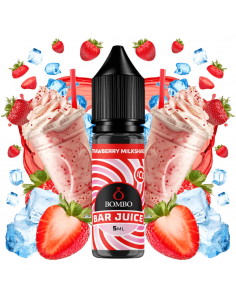 Aroma Strawberry Milkshake Ice 5ml (Longfill) - Bombo Bar Juice