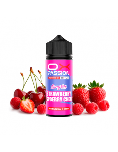 Aroma Strawberry Raspberry Cherry 24ml (Longfill) – Oxva Ox Passion Aroma Strawberry Raspberry Cherry 24ml (Longfill) – Oxva Ox Passion