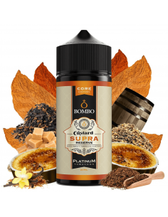 Aroma Custard Supra Reserve 20ml120 (Longfill) - Platinum Tobaccos by Bombo Core Edition