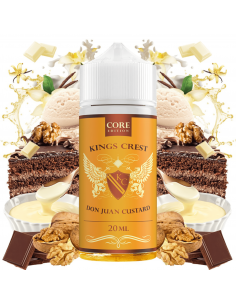 Aroma Don Juan Custard 20ml120 (Longfill) - Kings Crest Core Edition