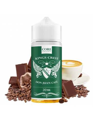 Aroma Don Juan Café 20ml120 (Longfill) - Kings Crest Core Edition