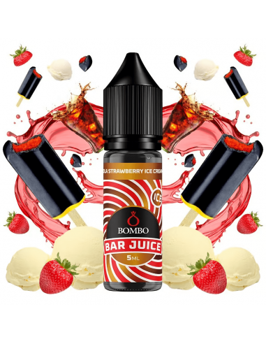 Aroma Cola Strawberry Ice Cream 5ml15ml (Minilongfill) - Bombo Bar Juice Aroma Cola Strawberry Ice Cream 5ml15ml (Minilongfill) - Bombo Bar Juice
