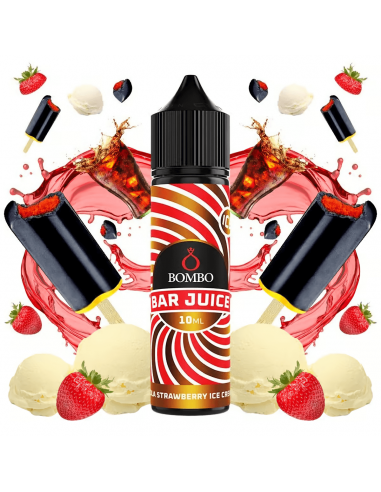 Aroma Cola Strawberry Ice Cream 10ml60 (Longfill) - Bombo Bar Juice