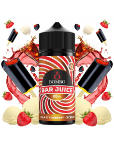 Aroma Cola Strawberry Ice Cream 20ml120ml (Longfill) - Bombo Bar Juice