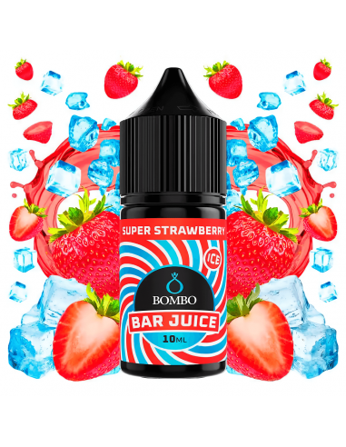 Aroma Super Strawberry Ice 10ml30ml (Minilongfill) - Bombo Bar Juice