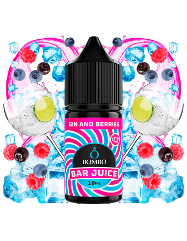 Aroma Gin & Berries Ice 10ml30ml (Minilongfill) - Bombo Bar Juice