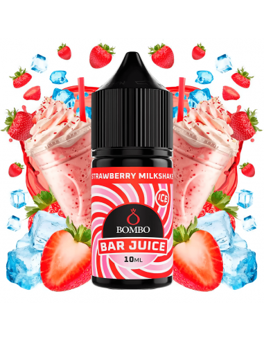 Aroma Strawberry Milkshake Ice 10ml30ml (Minilongfill) - Bombo Bar Juice